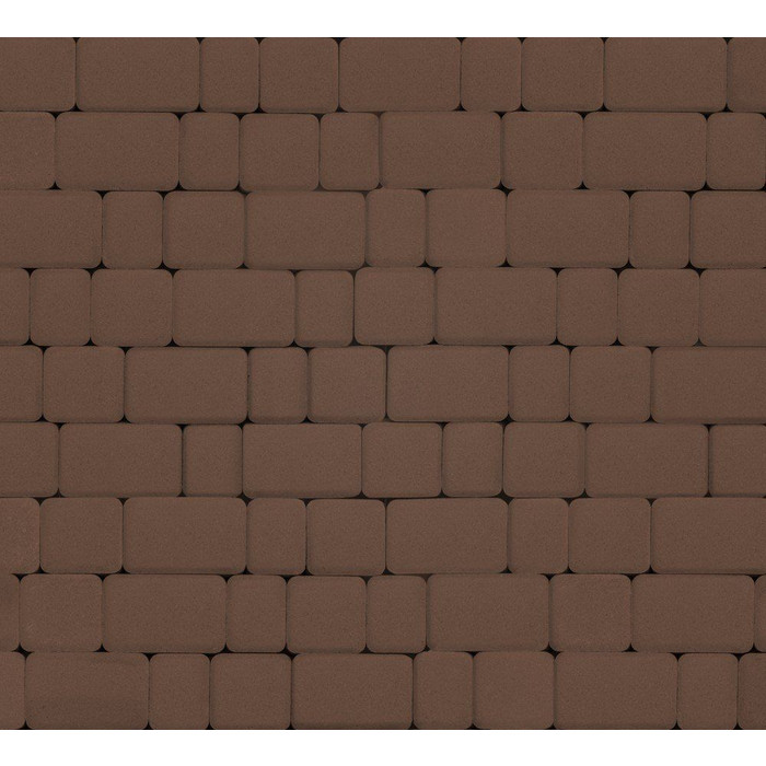 Тротуарная плитка Инсбрук Альт 40 мм Коричневый