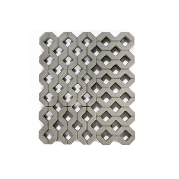 Газонная бетонная решетка  Меба 400х600х100 мм